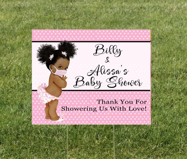 Baby Shower Yard Sign