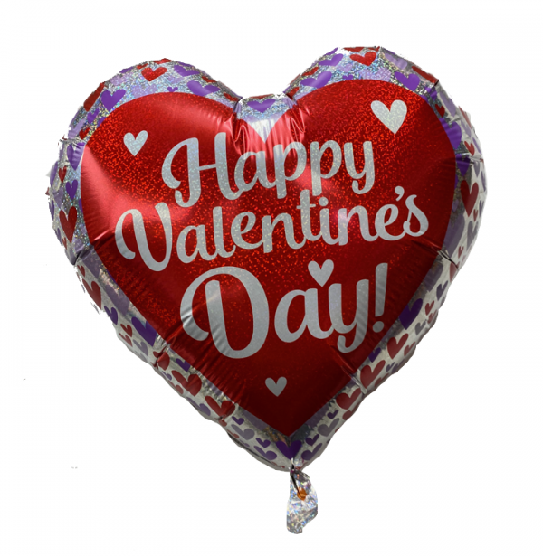 Happy Valentine's Day- Mylar Balloon 18"