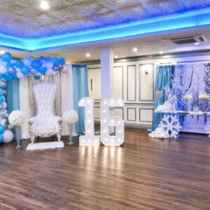 Winter Wonderland-Sweet16 decoration