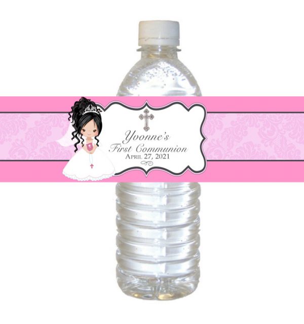 Communion Girl WATER LABELS