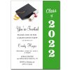 The Brat Shack graduation invitation