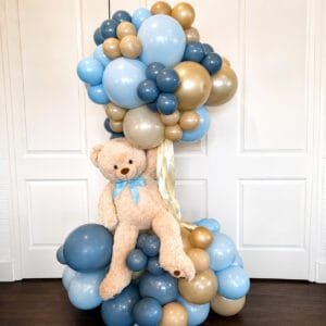 Teddy Bear Balloon Column The Brat Shack