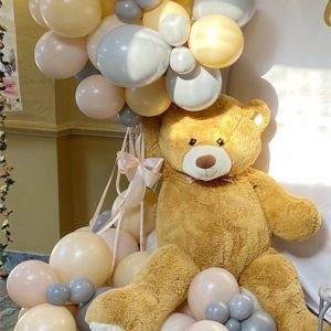 Teddy Bear Balloon Column