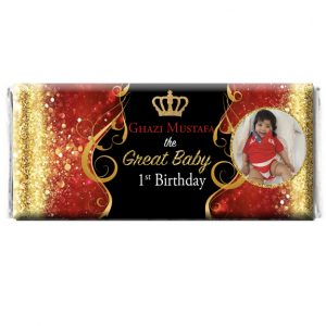 The Great King Birthday Chocolate Wrapper