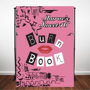Mean Girls Burn Book Backdrop