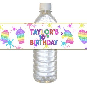 Personalised Transformers Party Water Bottle Labels - Katie J Design and  Events