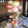 teddy bear balloon centerpiece