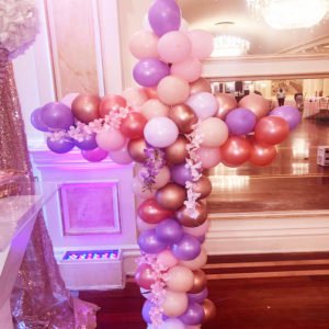 the brat shack balloon cross with flowers