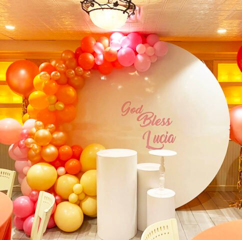 god bless balloon garland the brat shack