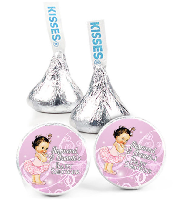 Baby Girl Tutu theme Baby Shower Hershey Kisses
