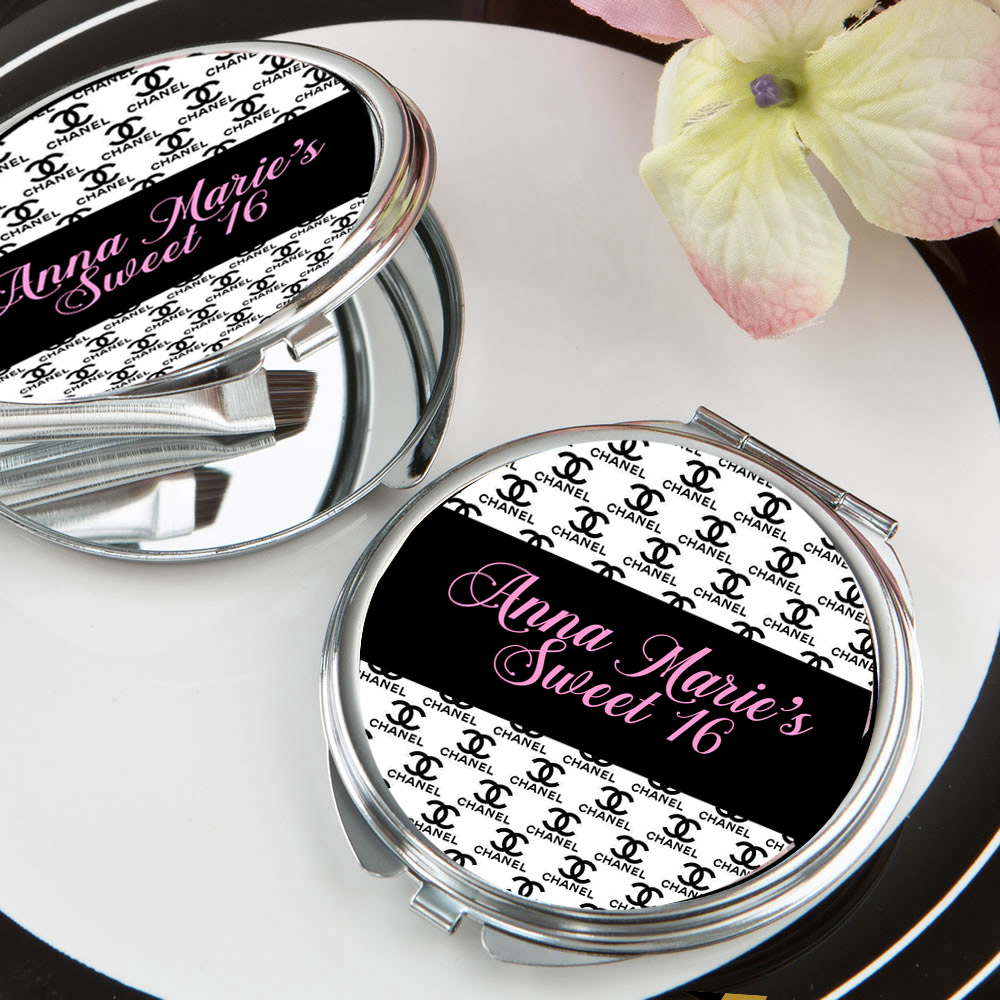 Chanel Mirror Compact Favor - The Brat Shack Party Store