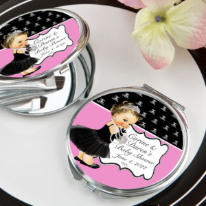Chanel Baby Shower Mirror Compact Favor the brat shack