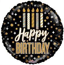 Happy Birthday Balloon 18in Mylar