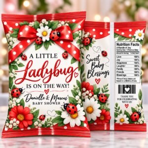 Parnell Fix - Lady Bug Party Favor Chip Bags