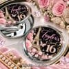 Paris Chic mirror compact favor