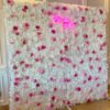 Silk Flower Wall Backdrop Rental The Brat Shack