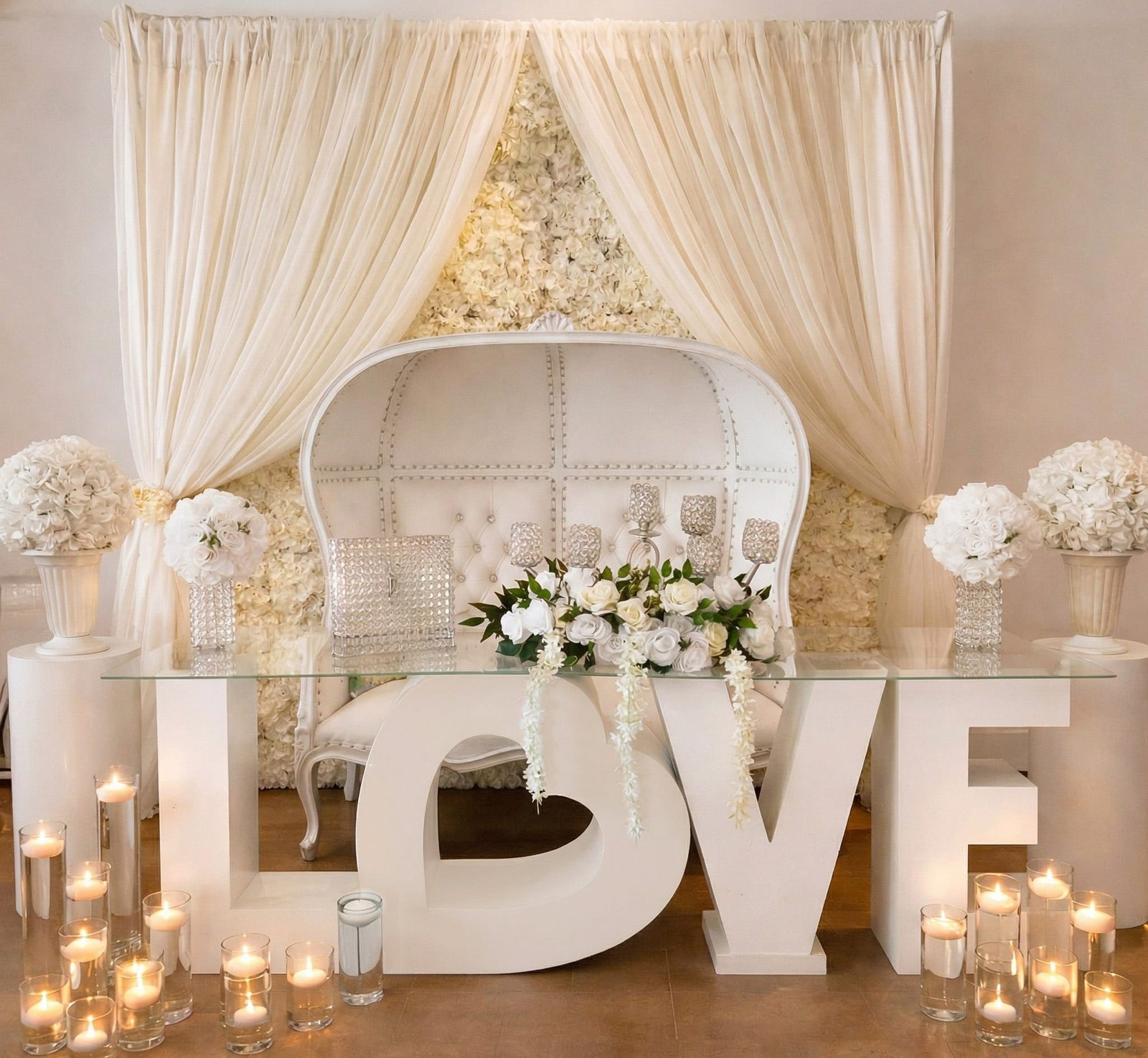 love-table-wedding decor