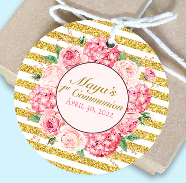 Floral Gift Tag The Brat Shack