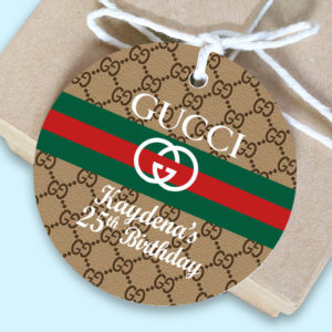 Gucci Favor Tag The Brat Shack Party Store