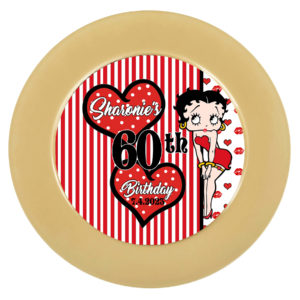 Betty Boop Plate Charger Insert The Brat Shack