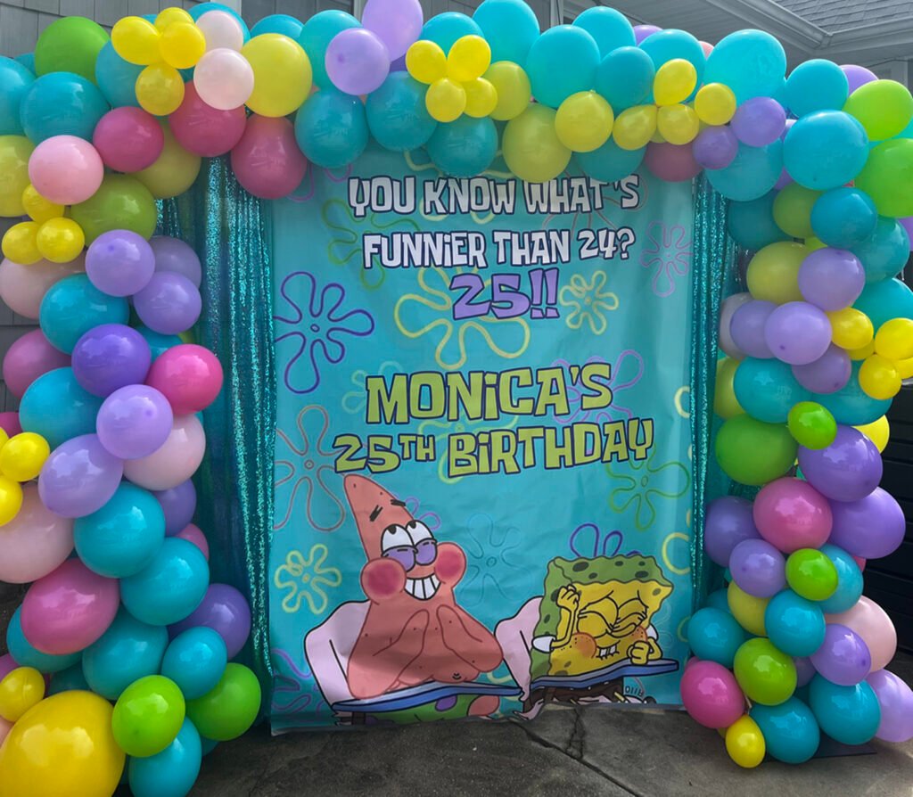 Sponge Bob Backdrop The Brat Shack