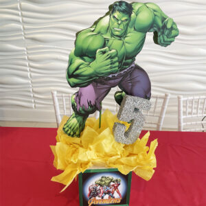 Incredible Hulk Centerpiece The Brat Shack