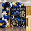 Beats Music Swag 16 Backdrop and balloons