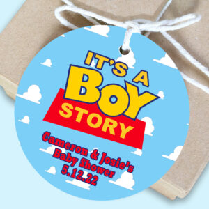 Toy Story Boy Favor Gift Tags