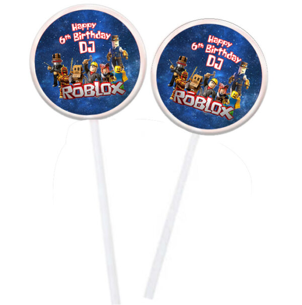 Roblox Personalized Whirly Pops
