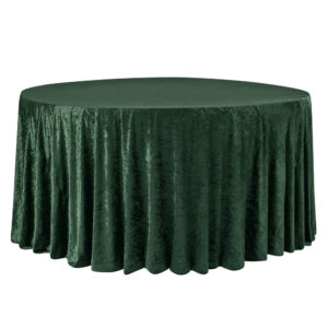 green velvet table cover the brat shack