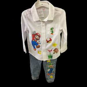 Super Mario Brothers Birthday Outfit