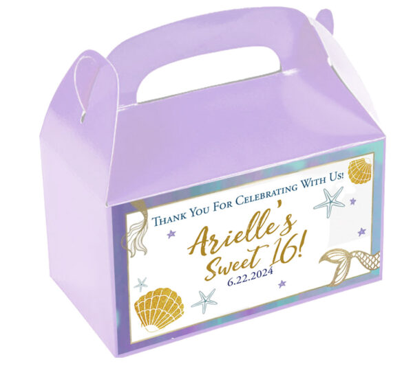 Mermaid Treat Boxes