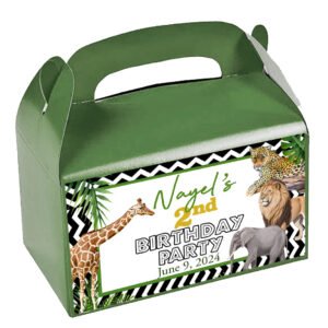 Safari Jungle Treat Box