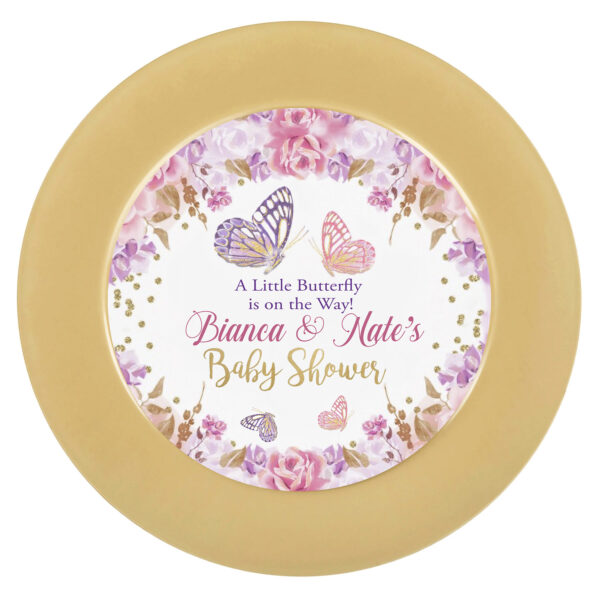 Butterfly Plate Charger Insert the brat shack