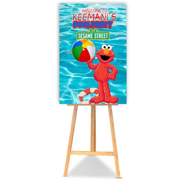 elmo pool poster board the brat shack