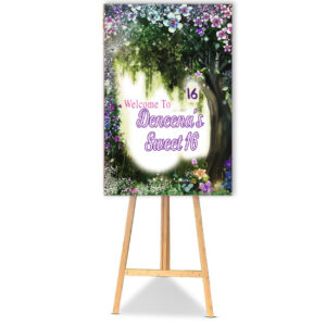 enchanted forest welcome board the brat shack