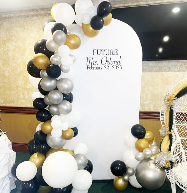 Bridal Shower Balloon Decor the brat shack