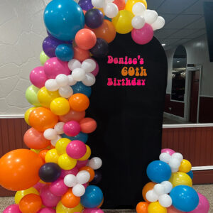 Groovy Balloon Decoration The Brat Shack