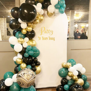 Standard Single wall Panel with Balloon Garland
