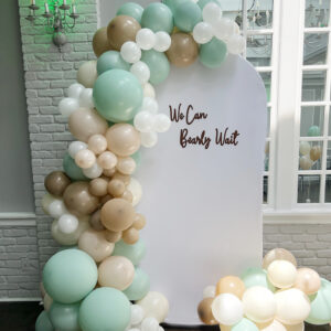 We Can Bearly Wait Teddy Bear Single Custom Wall Panel Backdrop The Brat Shack