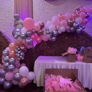 balloon garland the brat shack