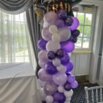 The Brat Shack Organic Graduation balloon column