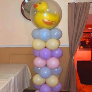 Duck balloon column The brat shack