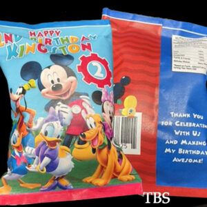 Mickey Mouse Clubhouse chip bag the brat shack
