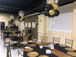 Table Centerpiece Balloon Cloud