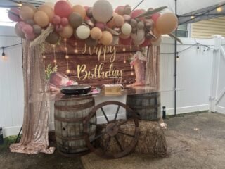 Western Boho Balloon Garland