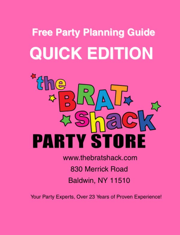 Party Planning Guide - Quick Edition - The Brat Shack