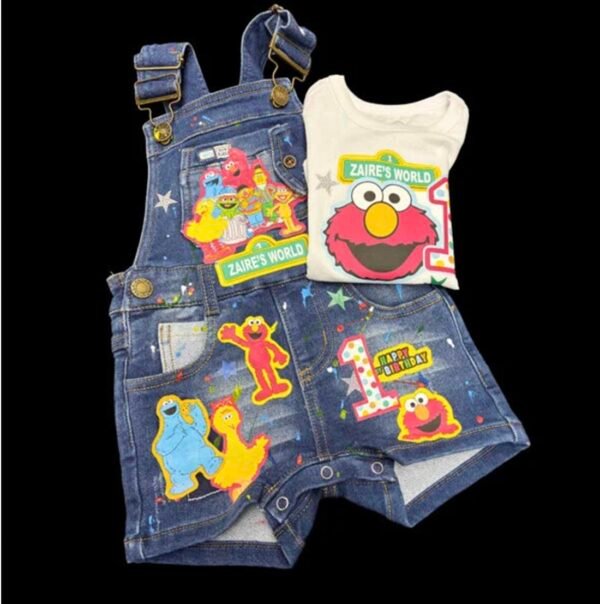 custom Sesame Street Birthday Outfit the brat shack