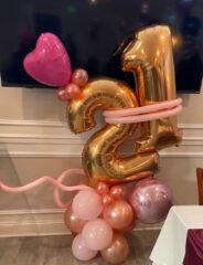 21st Birthday Balloon Bouquet