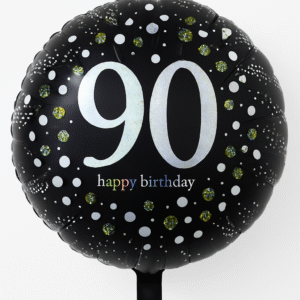 Number 90 mylar 18inch Mylar Balloon #120 The Brat Shack